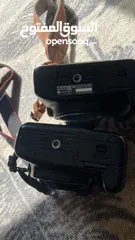  4 كامرتين 1200d و 4000d كل وحده بتنباع لحال    و اغراضهم الاصليه بحال الوكاله و في 3 عدسات للبيع بلوصف