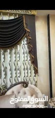  16 طقم كنب خشب زان للبيع مع البرادي بحاله الجديد