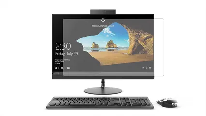  4 Lenovo ideacentre 520-22IKU All-in-One  – Core i3 2GHz 8GB 256GB   Win11 22 inch  Touch screen FHD