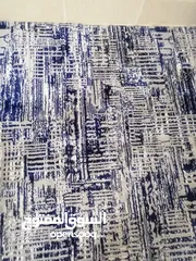 2 سجاد نوعية رائعة لون كحلي مموه استعمال عرسان 5 شهور فقط وكالة ماشالله نوعية جيدة