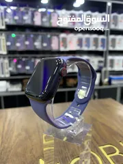  7 Used Apple watch series 7  ‎الساعة استخدام بسيط بطارية اصالي بنسبة 100% Blue