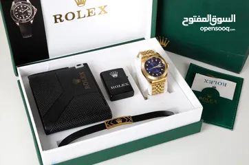  5 بكجات رولكس رجالي  وساعات رولكس رجالي ماستر تربل A