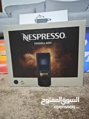  1 مكينة قهوه نيسبرسو جديدة Nespresso