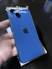  14 iPhone 13 عادي وكاله مع كرتونه128 جيجا