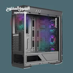  6 كيس جيمنغ فارغ احترافي جيماكس تجميعة Gamemax Gaming PC Case Starlight FRGB BK