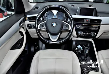  16 BMW X1 sDrive20i ( 2019 Model ) in Black Color GCC Specs