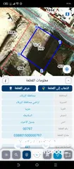  2 أرض سكني الزرقاء منطقة جريبة مربعة على شارعين  حوض السلايطة 440 م