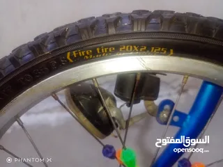  6 بسكليت عدد 2 قياس 16  و 20 بحاله جيده جدا