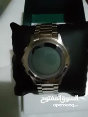  10 ساعة الفجر رياضية مدور ستانلس حاءط مكتب