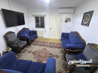  1 كنب خشب زان حفر شبه جديد للبيع