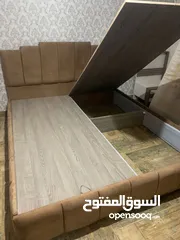  1 بوكس تخت جميع المقاسات و متوفر جميع الالون الأسعار شامل التوصيل  من مصنع مباشرة