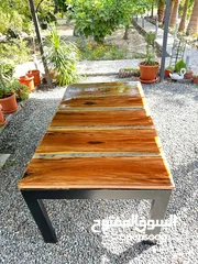  6 طاولات بالأخشاب الطبيعية