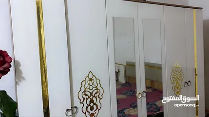  4 غرفة نوم تركية نوع ممتاز نظافة 100‎%‎