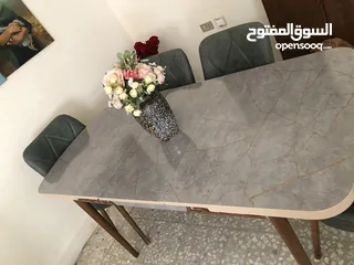  19 طاولة طعام بجودة عالية صنع تركي سفرة جميلة بسعر مناسب بالنسبة للجودة