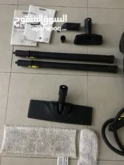  2 مضخه و مكنسه بخاريه للتعقيم بحاله ممتازه شبه جديده