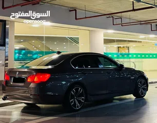  7 ‏‎سيارة BMW520i F10 لون نحاسي ميتالك فل الفل 2013 وارد الشركه تب نظافه