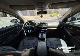  10 KIA SPORTAGE 2013 دفع رباعي في حالة  ممتازة وبسعر مميز عالكاش