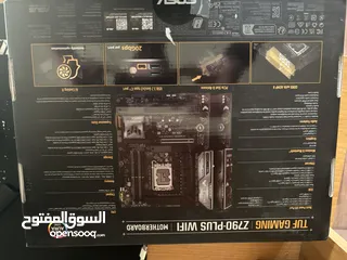  2 ASUS TUF Gaming Z790-PLUS WiFi LGA 1700 ATX Intel Motherboard
