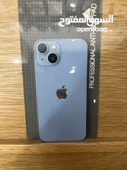 1 ايفون14 عادي  128 جيجا  مش مفتوح ولا مصلح  بطاريه81