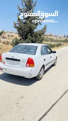  4 هونداي اكسنت موديل 2006 مشطوبة