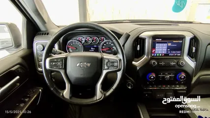  21 شفروليه سلفرادو 2021 RST Z71  فحص كامل 7 جيد  كلين تايتل جمرك جديد كلين كارفاكس محرك ديزل 6 سلندر