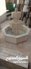  9 نوافير وشلالات جميع انواع الحجر البناء والديكوارات الستفسار الاتصال على الرقم وعلى واتس اب 077272750