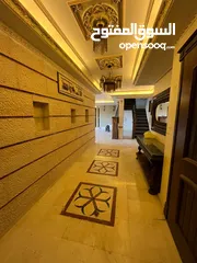  4 شقة للإيجار مفروش  رويال سويت طابقية مع روف و ترس كبير  Big department for rent in deir Ghbar amman