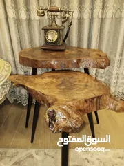  9 تحف خشبية يدوية
