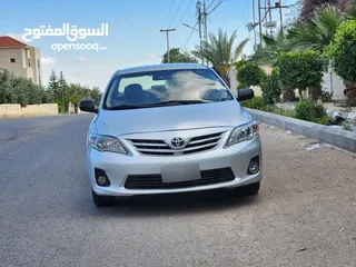  7 تويوتا كورولا 2013 بحالة الوكالة فحص ممتاز بسعر مغري