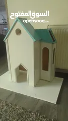  2 Frozen theme cat castle قلعة قطط  Handmade صناعة يدوية  For Indoor & Outdoor use داخل او خارج المنزل