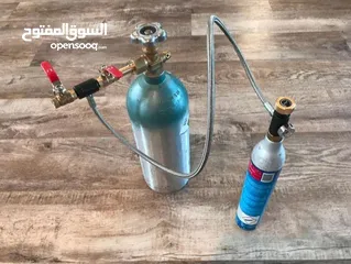  6 اسطوانات غاز co2 إعادة تعبئة صودا