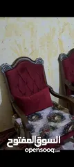  5 طقم كنب بحالة ممتازة خشب ثقيل للبيع