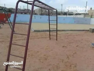  17 جميع العاب الحدائق والمتنزهات والحضانات من مراجيح وسحاسيل وكراسي بحر واطقم تارتان