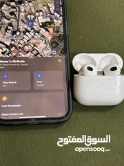  4 AirPods (الجيل الثالث) مع علبة شحن MagSafe أبيض