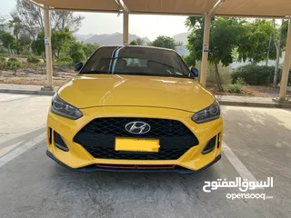  2 Hyundai Veloster Turbo 2019 (oman car)