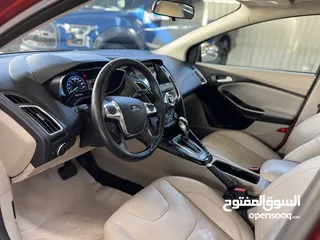  12 Ford Focus 2018  فل كامل فحص كامل كلين تايتل جمرك جديد