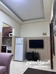  3 استديو مفروش للإيجار في ضاحية الرشيد - مقابل فندق اجواء عمان - من المالك مباشرة                    .