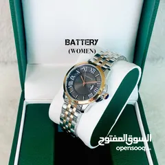  6 ساعة رجالية ونسائية من ماركات عالمية مختلفة  Rolex // Tissot // kalvin klein // cartier //  cucci