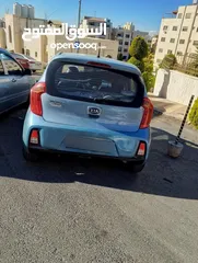  10 كيا بيكانتو ماتور 1000 للبيع موديل 2016 السياره استعمال شخصي لم تعمل تطبيقات  ركاب اصلي من بلادها