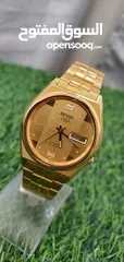  6 Vintage Seiko5 7s26 Automatic 21-jewel Full Golden japan made watch for Men's