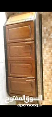  2 مطبخ خشب قشره بلوط