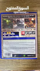  2 سيدي call of duty البلاستيشن 4 بحالة ممتازة