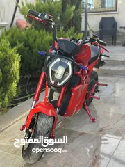  1 دراجه كهربائيه للبيع بحاله الوكاله