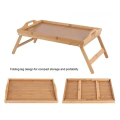  2 طاولة خشبية قابلة للطي