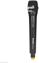  4 WEISRE WIRELESS MIC  DM-3308Aميكروفون لاسلكي مميز وبسعر مميز