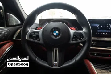  18 BMW X6M Competition 2024 Korean Specs under Warranty