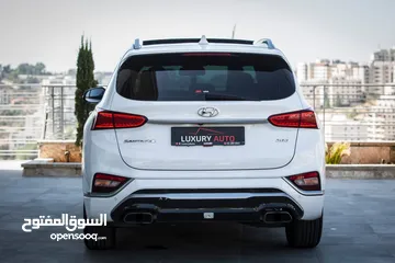  6 هيونداي سنتافي 2019 2.0D فل++ / 6+1  Hyundai Santa fe 2019 2.0D / 6+1