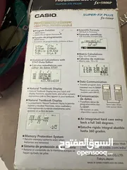  3 casio fx-5800p programmable scientific اله حاسبه