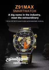  4 BUSINESS SMART WATCH WITH 2STRAPS ساعة ذكية SK4 PRO MAX للرجال بلوتوث بميزات عديده وNFC