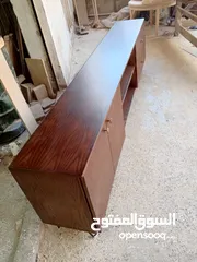  3 طاولات خشب زان